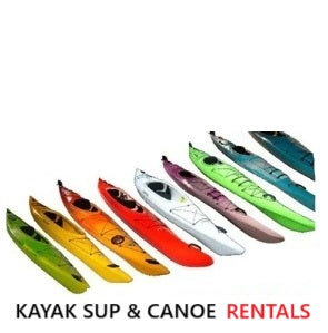 LOCATION DES KAYAKS, CANOTS ET SUP