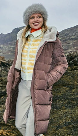 OOKPIK EMILIE<br>50 % duvet, 50 % plumes<br>Manteau d'hiver -10 à -20°C<br>2 Couleurs|OOKPIK EMILIE<br>50 % duvet, 50 % plumes <br>Winter Coat -10 to -20°C<br>2 Colors