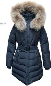 DT JOLENE<br>Polyfil avec Vraie Fourrure<br>Manteau d'hiver court -35°C|DT JOLENE<br>Polyfil with Genuine Fur<br>-35°C Short Winter coat (Copy)