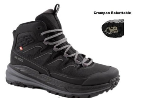 NEXGRIP ICE BOULDER <br>Crampons Rétractables<br>BOTTES D'HIVER <br>TEMP -35°C|NEXGRIP ICE BOULDER <br>Retractable Crampons<br>WINTER BOOTS<br>TEMP -35°C
