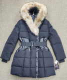 CANAV OU DT JOELLE<br>Polyfil avec Vraie Fourrure<br>manches en Cuirette<br>Manteau d'hiver -35°C|CANAV OR DT JOELLE<br>Polyfil with Genuine Fur<br>Leatherette sleeves<br>-35°C Winter coat