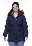 ARCTIC NORTH PARKA FEMME 2XL - 4XL<br>80% Duvet et Vraie Fourrure<br>Manteau d'hiver<br>Noir - Army - Bleu |ARCTIC NORTH PARKA 2XL - 4XL<br>80% Down with Genuine Fur<br>Winter Coat<br> Black - Navy - Army