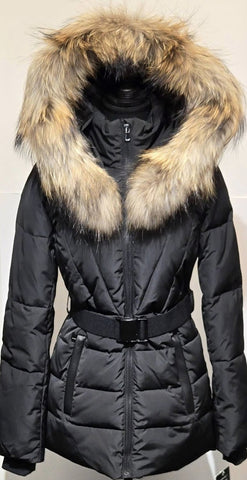 DT JAYDE<br>Polyfil avec Vraie Fourrure<br>Manteau d'hiver court -35°C|DT JAYDE<br>Polyfil with Genuine Fur<br>-35°C Short Winter coat