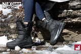 NEXGRIP ICE CYLIA<br>Crampons Rétractables<br>BOTTES D'HIVER<br>TEMP -35°C<br>|NEXGRIP ICE CYLIA<br>Retractable Cleat<br>WINTER BOOTS<br>TEMP -35°C <br>