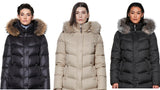 OOKPIK GRACE 2 XL - 4XL<br>90% Duvet <br>Manteau d'hiver -25°C<br>Noir|OOKPIK GRACE 2XL -4XL<br>90% Down <br>-25°C Winter Coat<br>Black