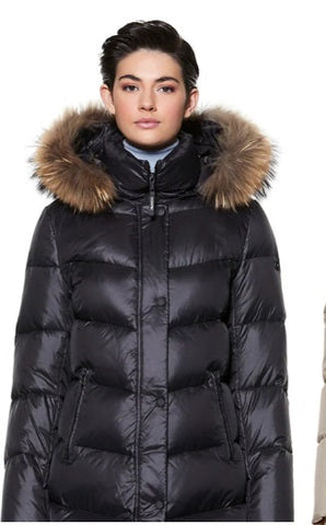 OOKPIK GRACE  4XL<br>90% Duvet <br>Manteau d'hiver -25°C<br>Noir|OOKPIK GRACE 4XL<br>90% Down <br>-25°C Winter Coat<br>Black