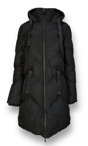 OXYGEN MILA<br>Polyfil<br>Manteau d'hiver -25°C<br>Noir |OXYGEN MILA<br>Polyfil<br>-25°C Winter Coat<br>Black