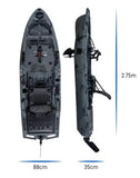 YANES PROPECHE MODULAIRE <br>KAYAK DE PÊCHE À PÉDALES<br>Disponible mi-juillet | YANES PROPECHE MODULAR <br>PEDAL DRIVE FISHING KAYAK<br>Available mid-July