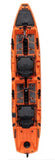 YANES PROPECHE SIMPLE OU DOUBLE MODULAIRE 14' <br>KAYAK DE PÊCHE À PÉDALES<br>Choix de couleur | YANES PROPECHE SINGLE OR DOUBLE MODULAR <br>PEDAL DRIVE FISHING KAYAK 14' <br>Choice of colors