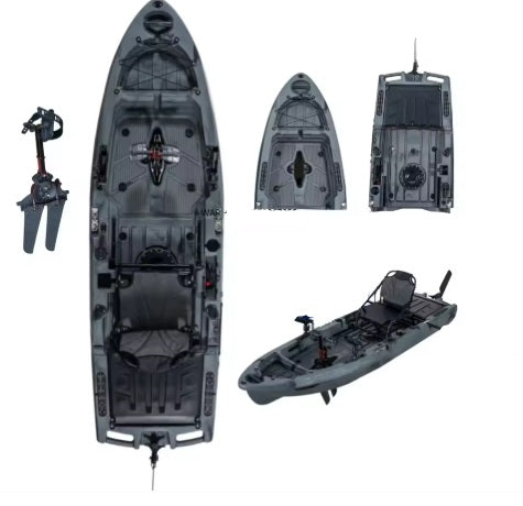 YANES PROPECHE MODULAIRE <br>KAYAK DE PÊCHE À PÉDALES<br>Disponible mi-juillet | YANES PROPECHE MODULAR <br>PEDAL DRIVE FISHING KAYAK<br>Available mid-July