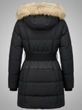 DT SIERRA<br>Polyfil avec Vraie Fourrure<br> Sans Cuirette à la taille<br>Manteau d'hiver -35°C|DT SIENNA<br>Polyfil with Genuine Fur<br> No Leatherette on waist<br>-35°C Winter coat