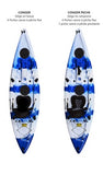 CONGER 9'6 <br>KAYAK RÉCRÉATIF/PECHE<br>5 Couleurs<br><br><span style=color:red>399.99 / 449.99</span><br><s>Rég 599</s><br><br>Dépôt en ligne 50$ |CONGER 9'6<br>RECREATIONAL/ FISHING KAYAK <br>3 Colors<br><br>399-449<br>Reg 599<br><br>Reserve Online $50