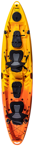 VOYAGE 13'  (2+1)<br>KAYAK OUVERT<br><br>999.99$<br><br>Rég. 1099.99$ <br>Dépôt en ligne de 50$ |VOYAGE 13' (2+1)<br> SIT ON TOP KAYAK<br><br>$999.99<br><br>Reg. 1099$ <br>Reserve Online 50S