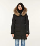 SOIA KYO SALMA XXL<br>90% Duvet avec Vraie Fourrure<br>Manteau d'hiver -30°C<br>|SOIA KYO SALMA XXL<br>90% Down with Genuine Fur<br>-30°C Winter Coat<br>
