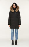 SOIA KYO SALMA XXL<br>90% Duvet avec Vraie Fourrure<br>Manteau d'hiver -30°C<br>|SOIA KYO SALMA XXL<br>90% Down with Genuine Fur<br>-30°C Winter Coat<br>