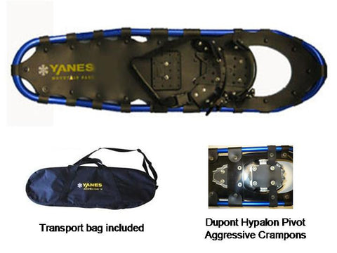 RAQUETTE YANES MOUNTAIN PASS 21'' <br>CAPACITÉ 120 Lbs<br>SAC INCLUS|YANES MOUNTAIN PASS 21''<br>CAPACITY 120 Lbs<br>BAG INCLUDED