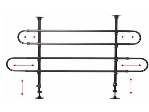 YANES GARDE CHIEN<br>SUPPORTS POUR VOITURE ET CHARIOTS|YANES DOG GUARD<br>KAYAK RACKS AND CARTS